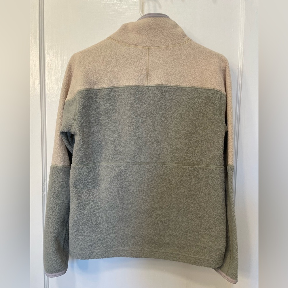 Cotopaxi Abrazo Half Zip Fleece Jacket Cream Sage - Picture 2 of 8